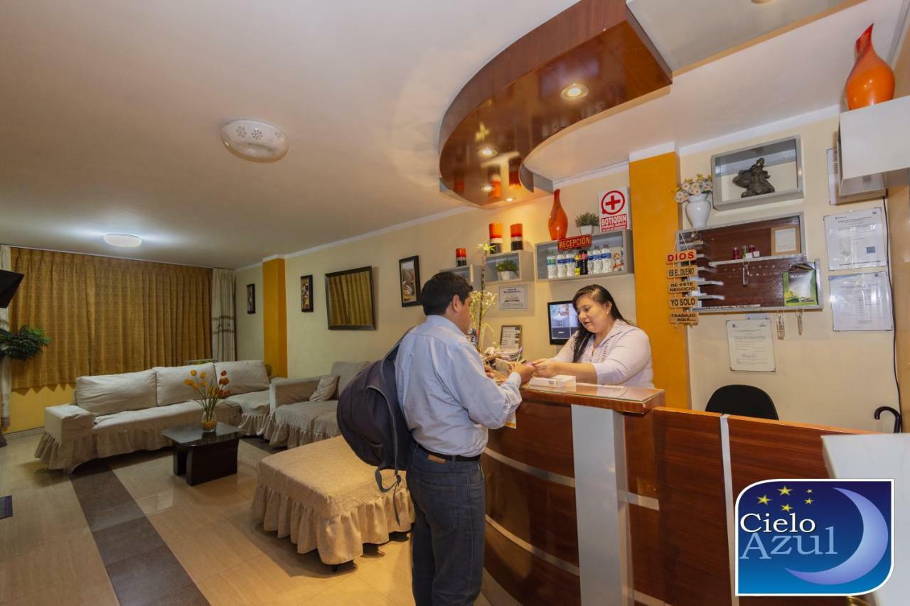 Hotel Cielo Azul Кахамарка Экстерьер фото